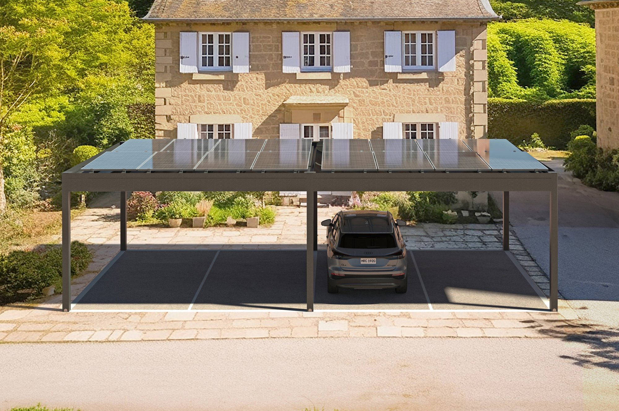 Carport - cottage francese_cutout